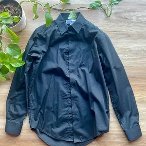 Beverly Hills Polo Club Black Dress Shirt